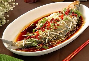 蔥油白魚(yú)