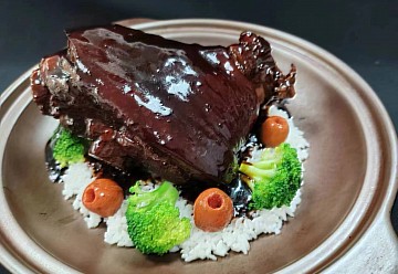 下飯蜜汁肘子